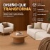 Pack x10 Wpc Simil Madera Wall Panel Lambrin 2.90x16.7 Marrón madera 5
