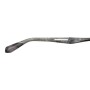 Lentes de sol De Acero Inoxidable Cuadrado Premium Negro/Ónix