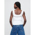 SL LACE TIE FEMME TOP NEW OFF WHITE V2