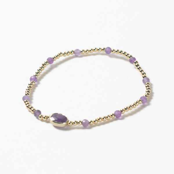 PULSERA NYTHERA VIOLETA PULSERA NYTHERA VIOLETA