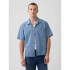 SS DENIM DOBBY INDIGO MARL