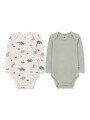 BODY PACK X2 VERDE GRISACEO