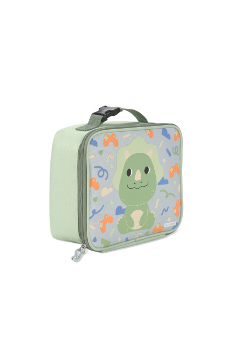 Lonchera aislante Besties Squad, diseño dino Lonchera aislante Besties Squad, diseño dino