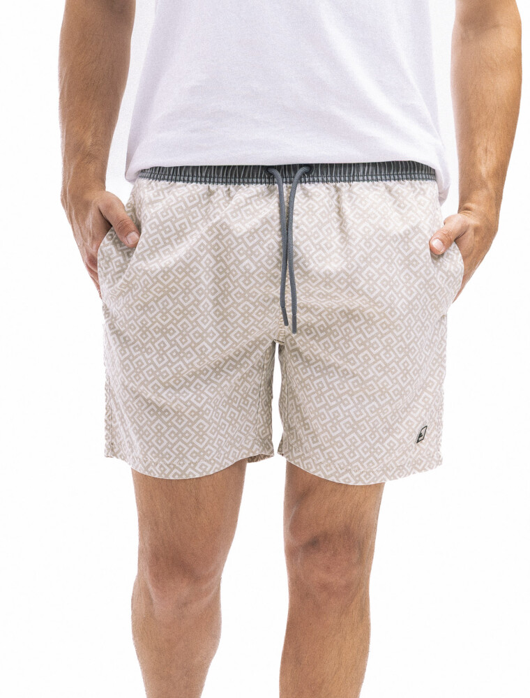 Short de Baño Estampado Fantasia 4