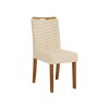 Silla Julia tapizada - Linea Milán Blanca
