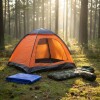 Carpa Impermeable + Sobre De Dormir + Lona Carpa Impermeable + Sobre De Dormir + Lona