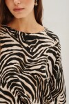 Sweater Cymade Cebra Beige Melange