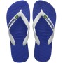 Sandalias Havaianas Brasil Logo Hombre Azul Naval