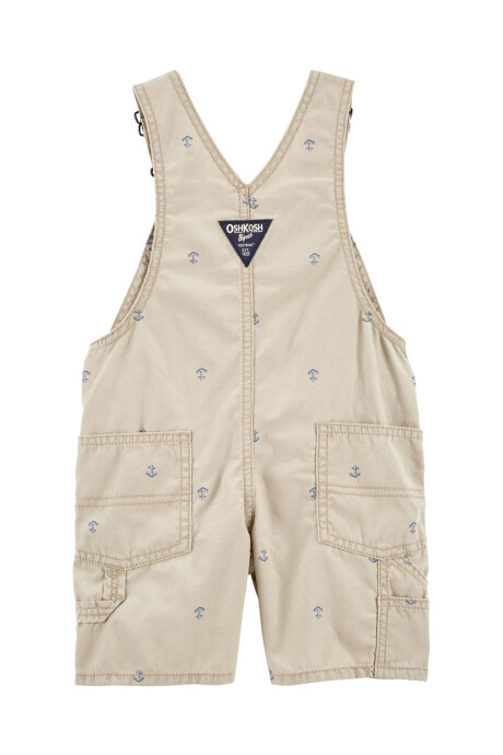 Enterito corto de algodón diseño anclas Sin color