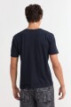 Remera básica manga corta AZUL MARINO