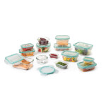 OXO GG JUEGO DE RECIPIENTES DE 30 PIEZAS SELLO HERMÉTICO SMART SEAL VIDRIO Y PLÁSTICO N/A