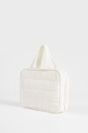 Bolso de viaje con compartimentos crudo