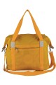 Bolso grande en tafeta amasada Amarillo