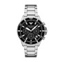 Reloj EMPORIO ARMANI WORLD EXPLORER Acero Plateado Esfera 43mm 0
