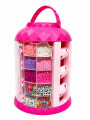ARMADO DE PULSERAS SET ROSADO