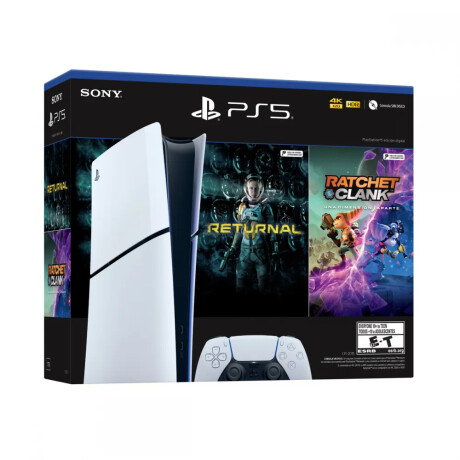 Consola PS5 Slim digital + Ratchet and clank y Returnal Consola PS5 Slim digital + Ratchet and clank y Returnal