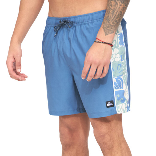 Short Quiksilver Franja Form - Azul Short Quiksilver Franja Form - Azul