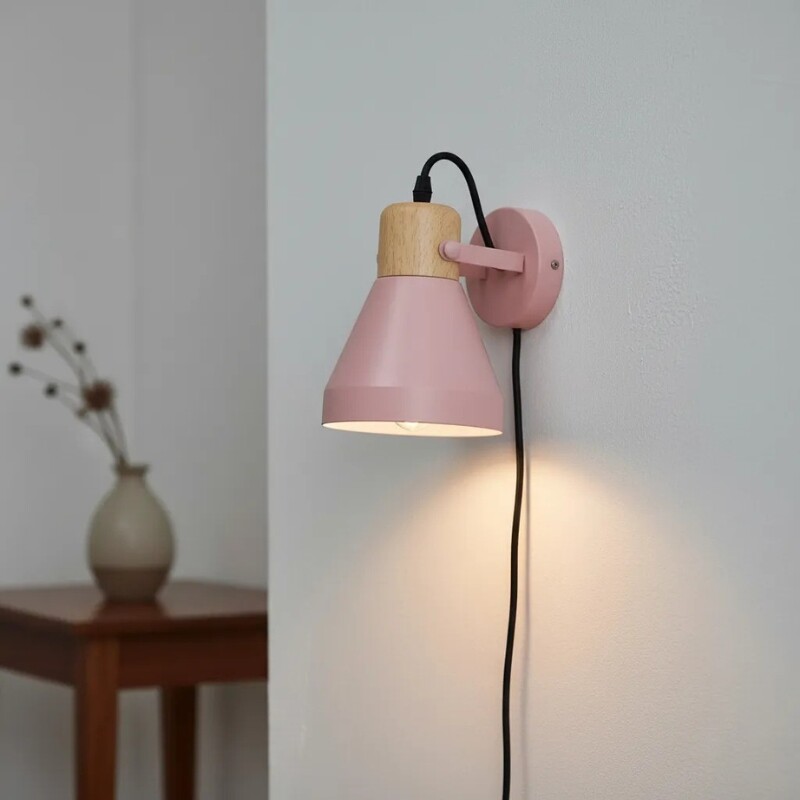 ARTEFACTO PARA PARED KIEV Luminaria de Pared Kiev Rosa