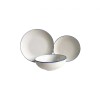 Juego Vajilla - 12 Pcs - Blanco Borde Azul Juego Vajilla - 12 Pcs - Blanco Borde Azul