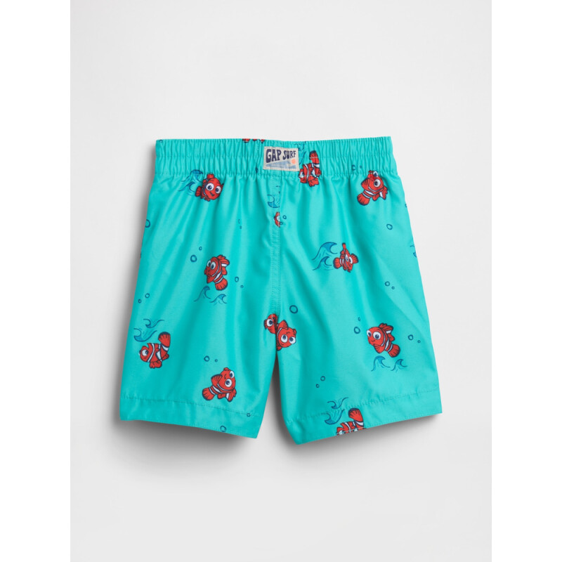 V-DIS SWIM TRUNK AQUA TROPIC