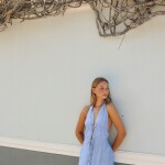 VESTIDO FLORENCIA CELESTE