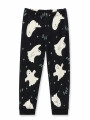 PIJAMA CONJUNTO REMERA Y PANTALON NEGRO
