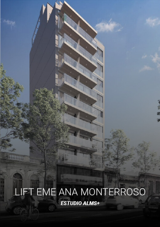 Edificio Lift Eme Ana Monterroso - Estudio ALMS+
