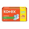 Toallas Femeninas Kotex Esencial con Alas 16 unidades Toallas Femeninas Kotex Esencial con Alas 16 unidades