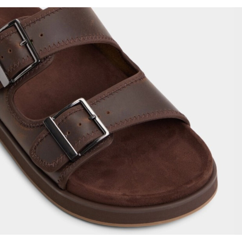 SUNNYSIDE DARK BROWN LEATHER DARK BROWN