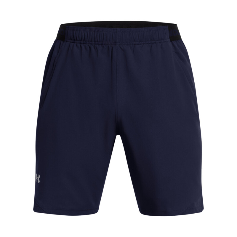 UA Vanish Woven 8in Shorts-ORG BLU-410