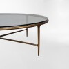 MESA DE CENTRO RIGHT MIX Dorado - UNICO