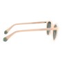 Lentes de sol De Acetato Redondo Premium Verde/Beis