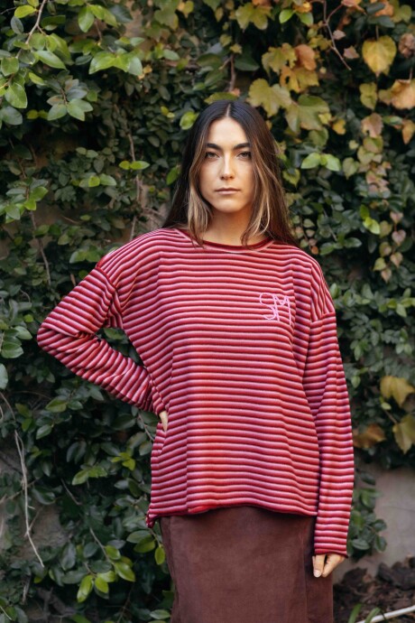 Street T-shirt Fucsia