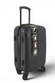 Carry on - Valija chica ABS (fibra) de 20" Negro