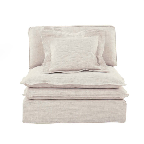 SOFÁ MODULAR TELA-PREMIUM NATURAL-BEIGE LAZY NATURAL