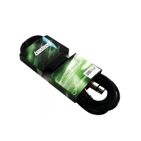 CABLE MICRÓFONO LEXSEN MC27 3MTS XLR-1/4 CABLE MICRÓFONO LEXSEN MC27 3MTS XLR-1/4