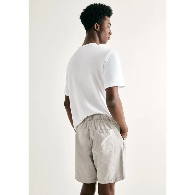 BERMUDA MASC CINZA CLARO