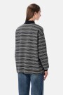 W' L/S LARGO POLO T-SHIRT Rayas