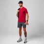 Polo Manga Corta Fit The Training Day Tee Hombre Holly Berry