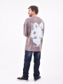 REMERA DUST GRIS OSCURO