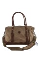 Bolso de viaje de lona Marrón