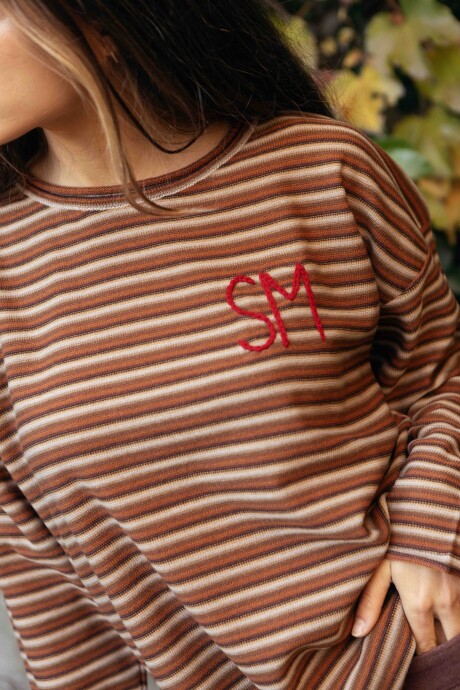 Street T-shirt Camel