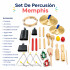 Set De Ppercusión Musical Dp1003 SET PERCUSION MEMPHIS DP1003