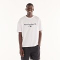 Remera New Balance de Hombre - Trackside - MT6279IZWT WHITE