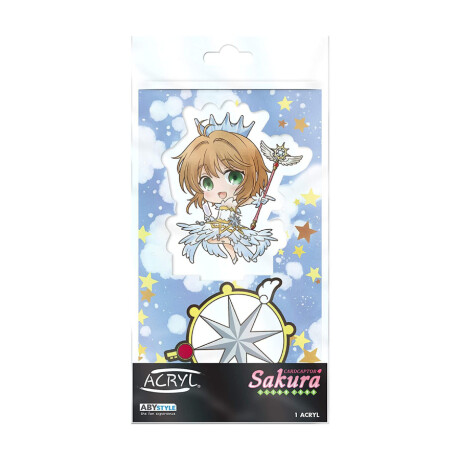 Sakura Cardcaptor - Figura de acrílico - Sakura Kinomoto Chibi Sakura Cardcaptor - Figura de acrílico - Sakura Kinomoto Chibi