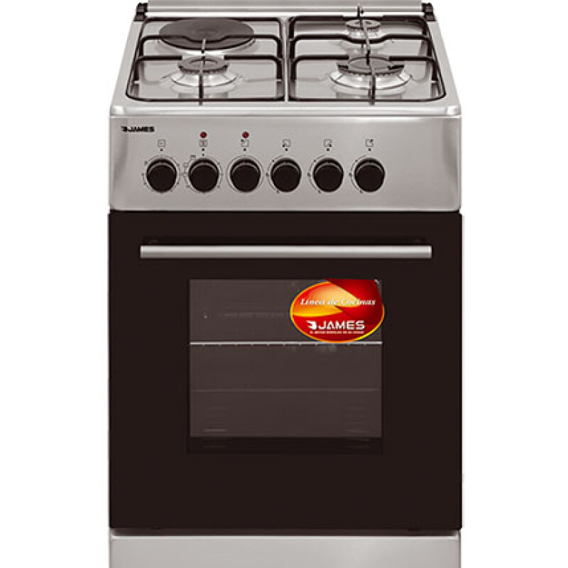 COCINA JAMES C 211 A TKS- 3H 1D HE Acero INOX Combinada N/A