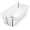 Baño Plegable Flexi Bath Transparente / Verde + Soporte Cuchara Stokke Baño Plegable Flexi Bath Transparente / Verde + Soporte Cuchara Stokke