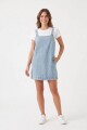 Vestido denim corto JEAN CLARO