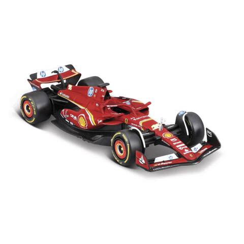 Iveco S-Way 570 Racing Transporte Ferrari Bburago Charles Leclerc U