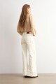 Jean wide leg Flora crudo